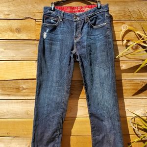 Cookie Johnson Love Boyfriend Dark Wash Jean 27